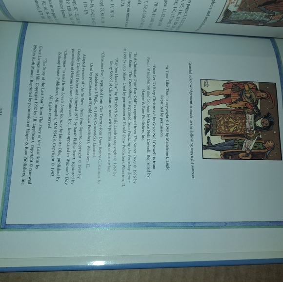 The Night the Stars Sang The Wonder that is Christmas Hardback vintage book - Picture 10 of 14